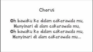 Eyza Bahra - Cakerawala | Lirik Papan Puteh