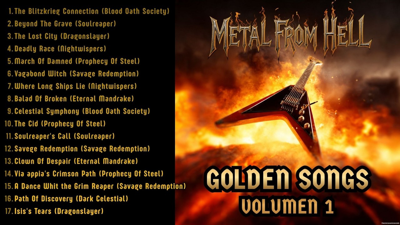 Metal From Hell, Golden Songs Vol 1 [FULL ALBUM] #deathmetal  #powermetal #heavymetal #symphonic