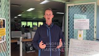 Golf club opening