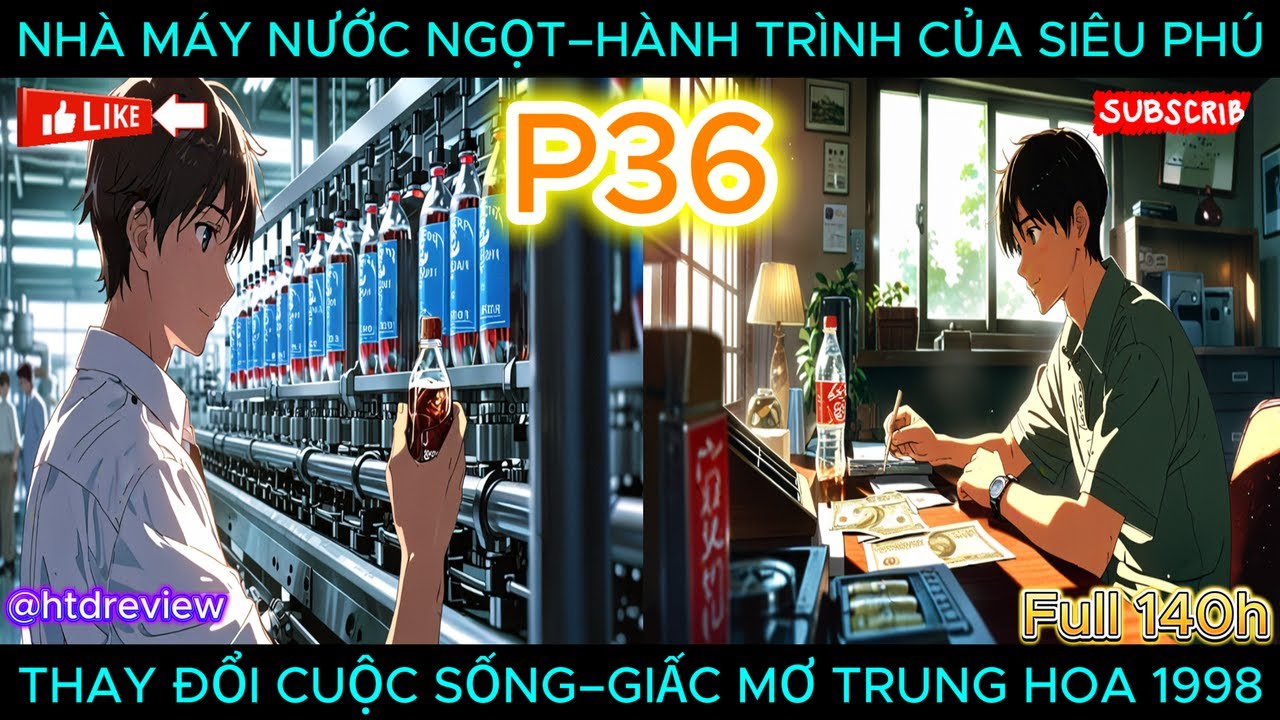 P36 | NHÀ MÁY NƯỚC NGỌT HÀNH TRÌNH CỦA SIÊU PHÚ, THAY ĐỔI CUỘC SỐNG GIẤC MƠ TRUNG HOA NĂM 1998