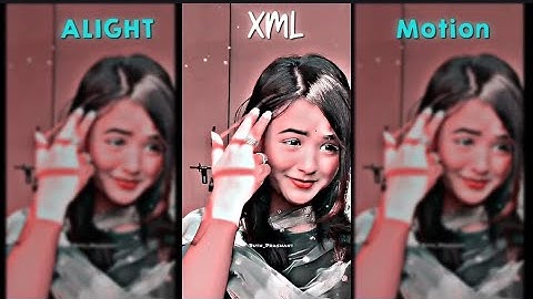 T R E N D Alight Motion XML | Tiktok Trending XML • Ruth Prashant #edit #preset