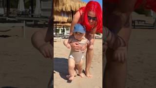 CHICO BELLO WALK AT THE BEACH 🏖️ #chicobello #dijanajashari #BEACHBOY #cute #fyp 