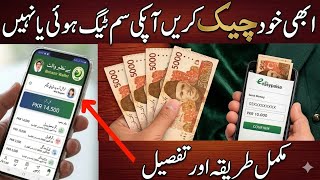 Bisp Wallet Account Sim Tag check karen | Bisp new update today | 8171bisp ehsaas program | Benzeer