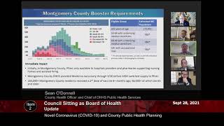 Update - Novel Coronavirus (COVID-19) and County Public Health Planning