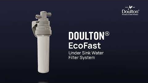 Doulton Water Filters EcoFast Under Sink Water Filter System