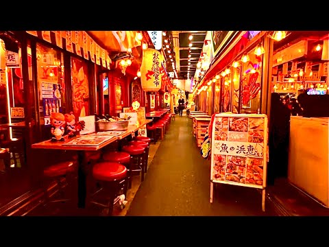 Tokyo Night Walk in Yurakucho 🇯🇵 Neon Izakaya Alley Under the Railway | 4K HDR