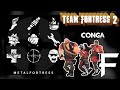 Conga team fortress 2 metal remix  metal fortress