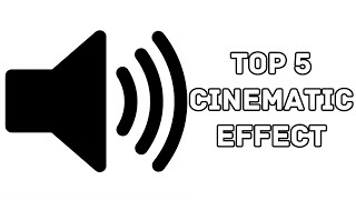 Cinematic Sound Effect - 5 Best Iman Gazi Sound Effect | Editing | Copyright Free