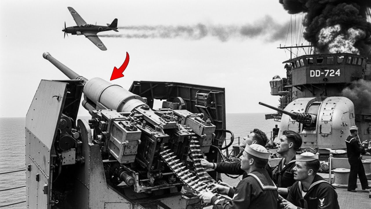 Japanese Hit This Destroyer 10 Times in 80 Minutes — What Happened Next Shocked Japan