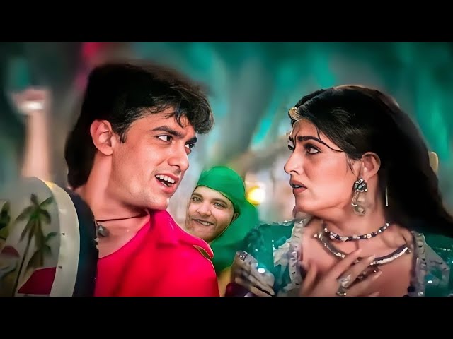Kamariya Lachke Re ❤️ (( Love )) Mela l Aamir Khan l Udit Narayan l Twinkle Khanna l 90s Hits