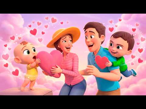 Skidamarink Song | I Love My Family | Nursery Rhymes & Kids Songs