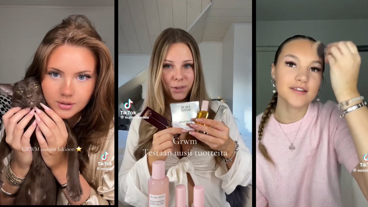 GRWM SUOMI TikTok💖
