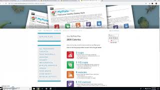 How to get your MyPlate Plan