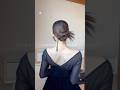 同窓会・忘年会にしていきたいセルフお呼ばれヘア🤍　#ヘアアレンジ #お呼ばれヘア #カチモリヘア #カチモリ #女磨き