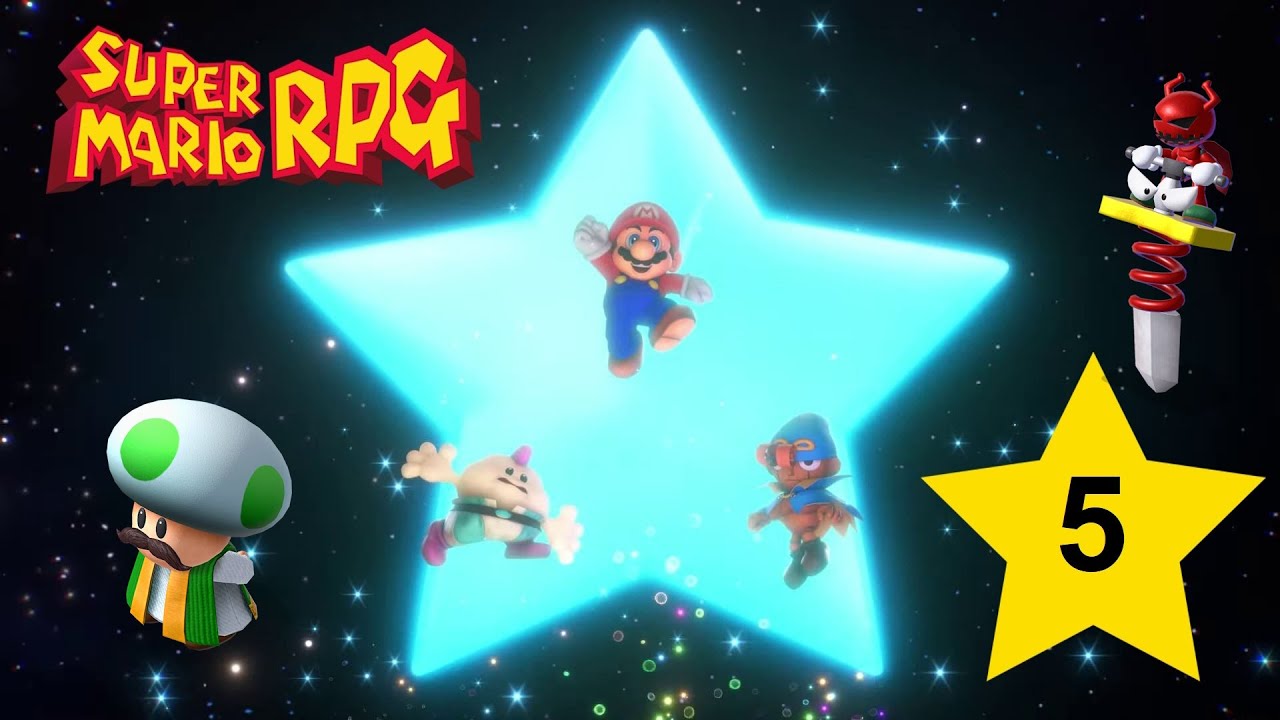 Super Mario RPG: (Deutsch, Switch): Das Schloss befreien? Kampf gegen Schwertmonster Klingklong! #5