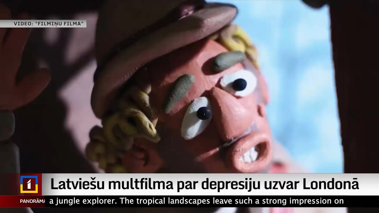 Latviešu multfilma triumfē Londonā - LTV1 saruna ar Artūru Vobļikovu