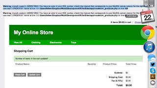 php cart oop mvc 33