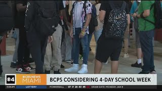 Broward public schools considering a four day week for high schools
