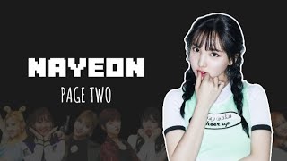 Twice Page Two Album But Its Nayeon Lines With Lyrics