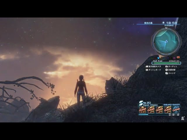 XenobladeX 神鳥寝床 Right root No.207 FN Spot 【Xenoblade