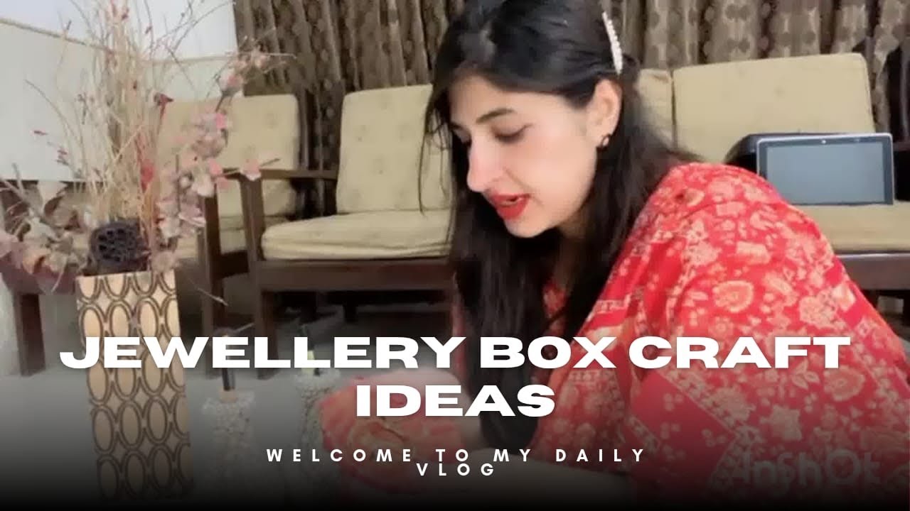 Making jewellery tray at home 🤗