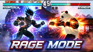 Tekken 3 Gun Jack vs Panda – RAGE MODE Activated No Commentary screenshot 4