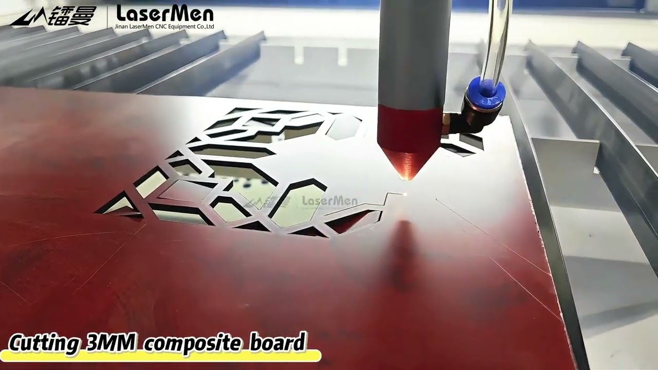 [LaserMen]LM-9060-F CO2 Laser Cutting Engraving Machine Cutting composite board acrylic