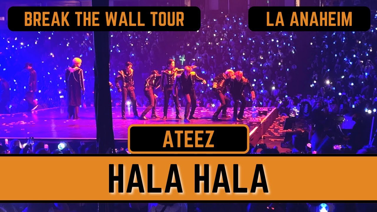 ATEEZ ‘Hala Hala (Hearts Awakened, Live Alive)’ - The Fellowship Break The Wall Tour 2022 LA Anaheim