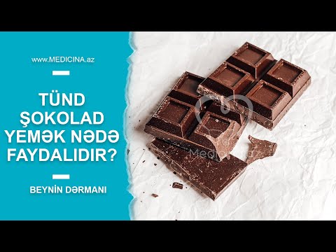 Video: Şokolad Niyə Faydalıdır?