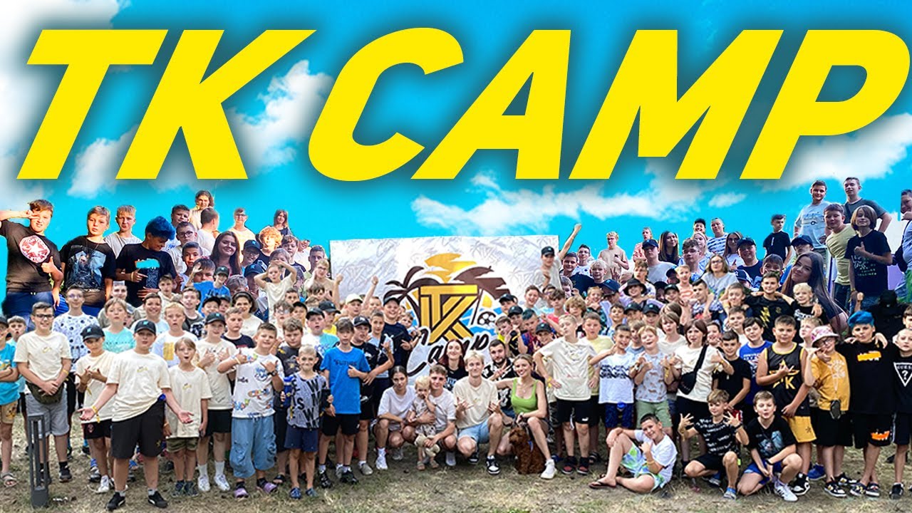 PIERWSZY OBÓZ z WIDZAMI! - TK CAMP 2022!🏝️