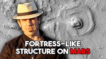 Fortress-Like Structure on Mars