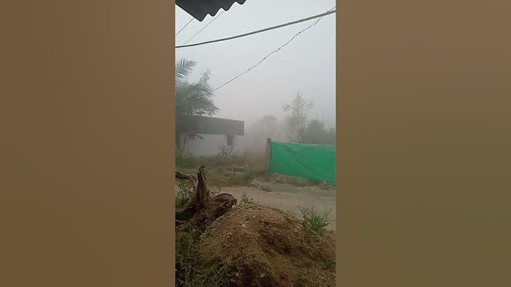 என்ன ஒரே பனிமூட்டமா இருக்கு