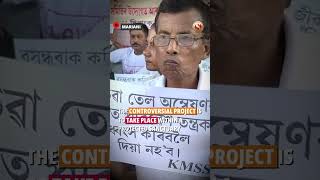 KMSS Stages Protest Regarding Oil and Gas Exploration in Gibbon