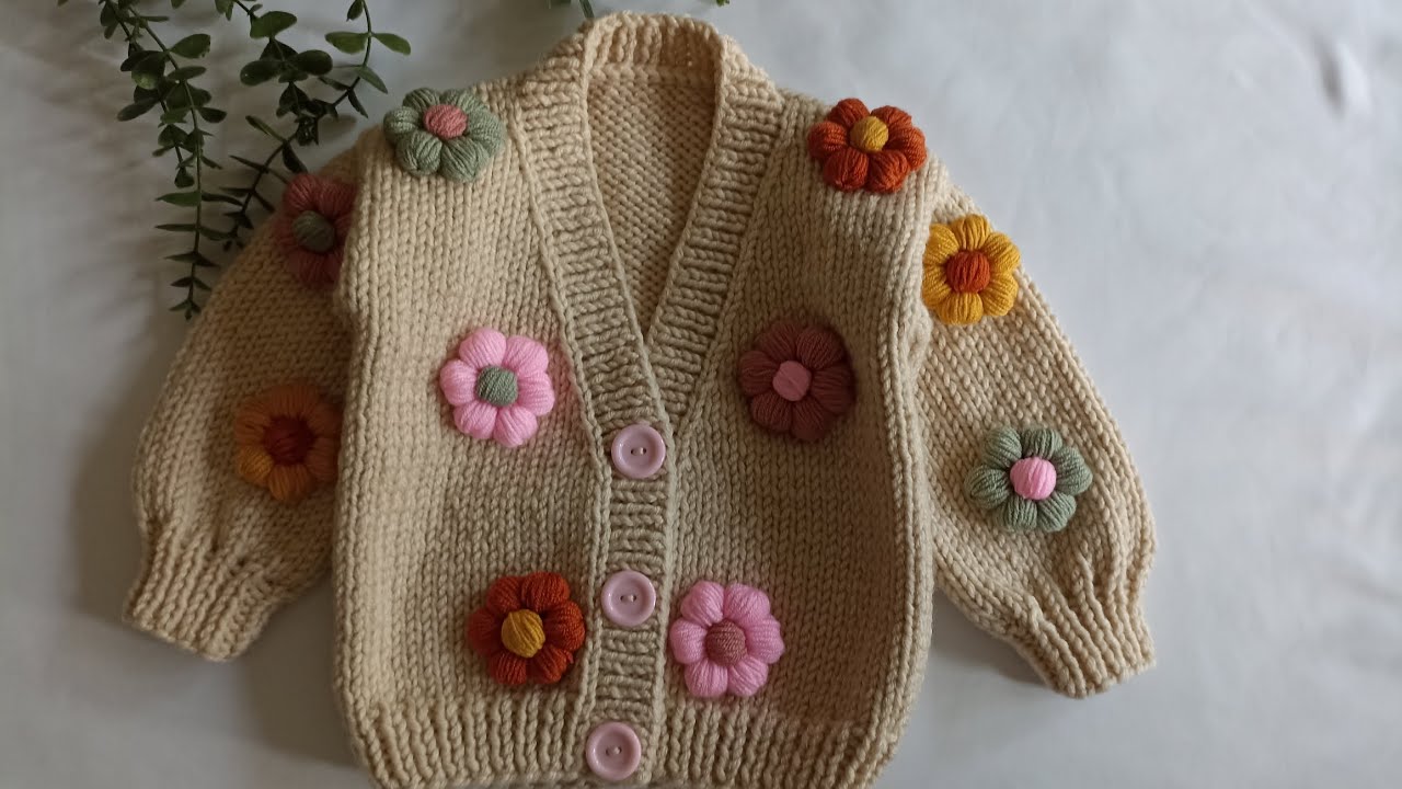 1/ 2 yaş çiçekli hırka 🎀