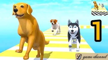 📌Satisfying Mobile Game video game DOGGY RUN Android Gameplay Walkthrough | l game channel free game