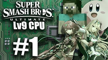 Super Smash Bros Ultimate - All CPU Lv9 Smash Tournament #1