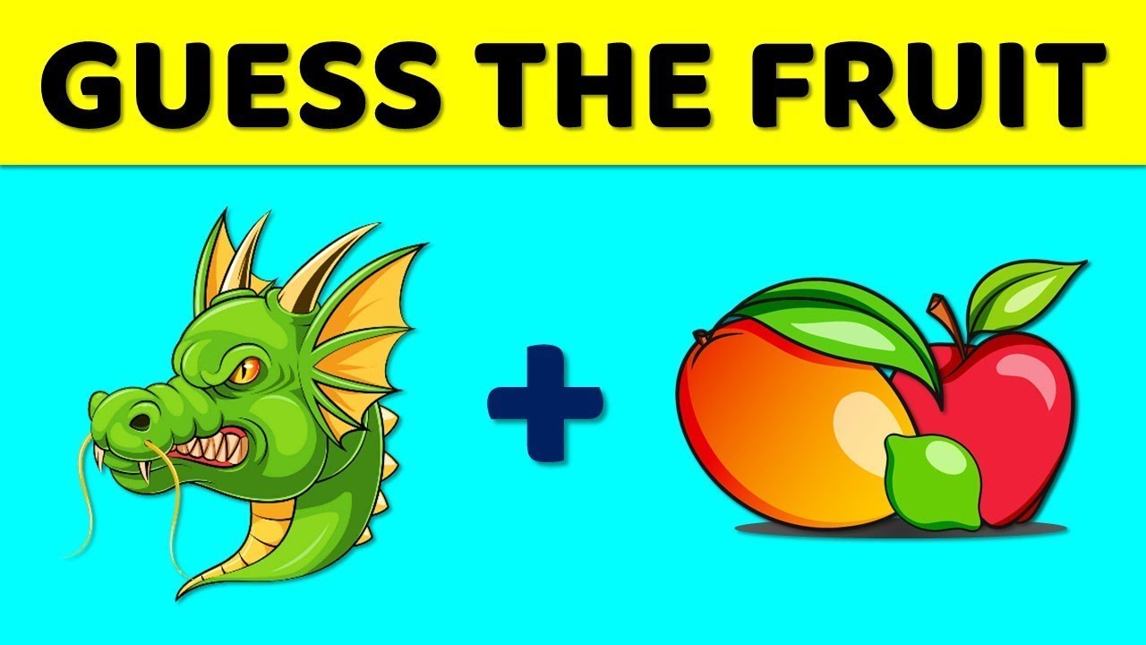 Guess The Fruit By Emoji 2|Riddles with Answer|Tamil|Quiz king|Brain ...