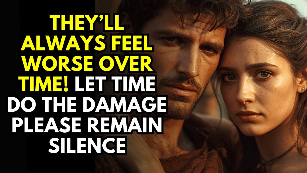 Со временем они всегда будут чувствовать себя хуже. Пусть время нанесет ущерб. Пожалуйста, сохран...