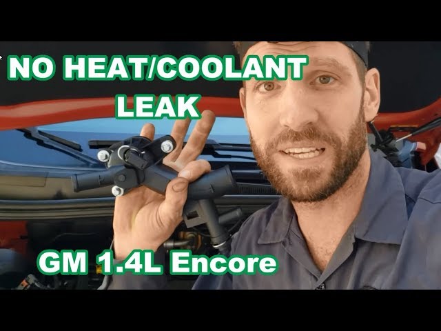 No Heat GM 1.4L ecotec Buick Encore, Sonic, Cruze Coolant Outlet leaking  replacement - YouTube