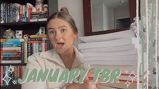 JANUARY TBR 2022 | all of my reading plans for the new year!