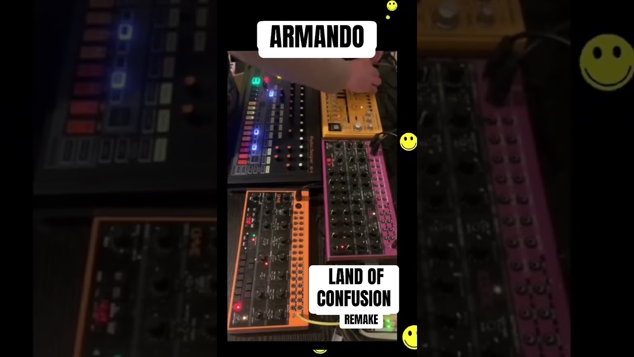 ARMANDO - LAND OF CONFUSION - cover version #acid #music #dawless