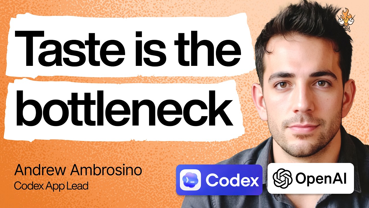 OpenAI Codex lead on the new shape of product work | Andrew Ambrosino