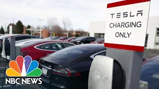 Exclusive Look Inside A New Electric Vehicle Battery Mega-Factory | NBC News NOW