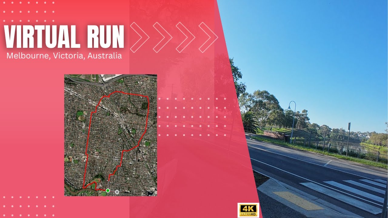 Suburban Exploration! Moonee Ponds to Strathmore Virtual Run 🏡🏃‍♂️ YouTube