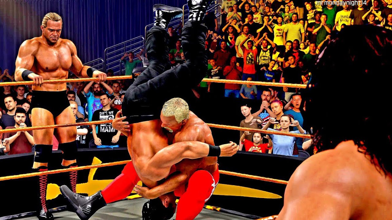 WWE 2K25 SCOTT STEINER/LEX LUGER VS BRITISH BULLDOG/BRET HART TAG TEAM CHAMPIONSHIP MATCH WNW! 