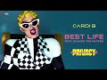 Cardi B - Best Life feat. Chance The Rapper (Lyric Video / Audio Video)