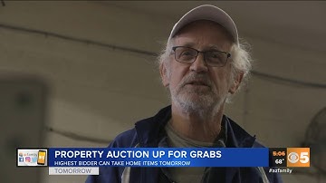 VIDEO: Unclaimed items up for auction
