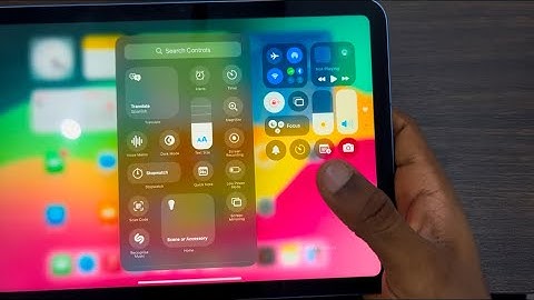 iPadOS 18: How to Customize Control Center on iPad