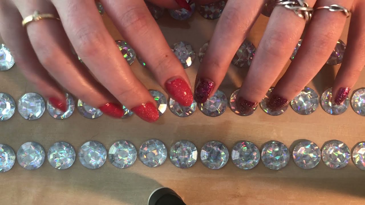 ASMR lofi Gem sheet tapping and scratching