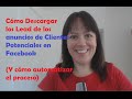 Como descargar los leads o suscriptores en los anuncios de clientes potenciales de facebook